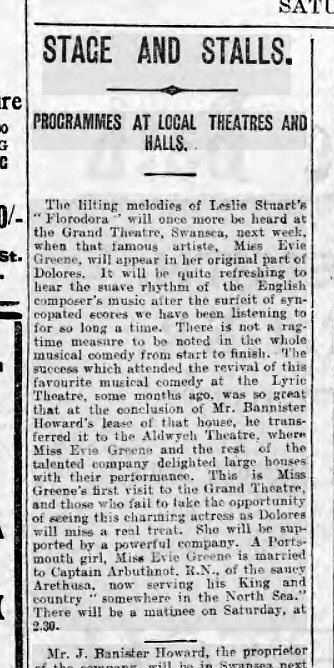 cambrian daily leader swansea 31-7-1915